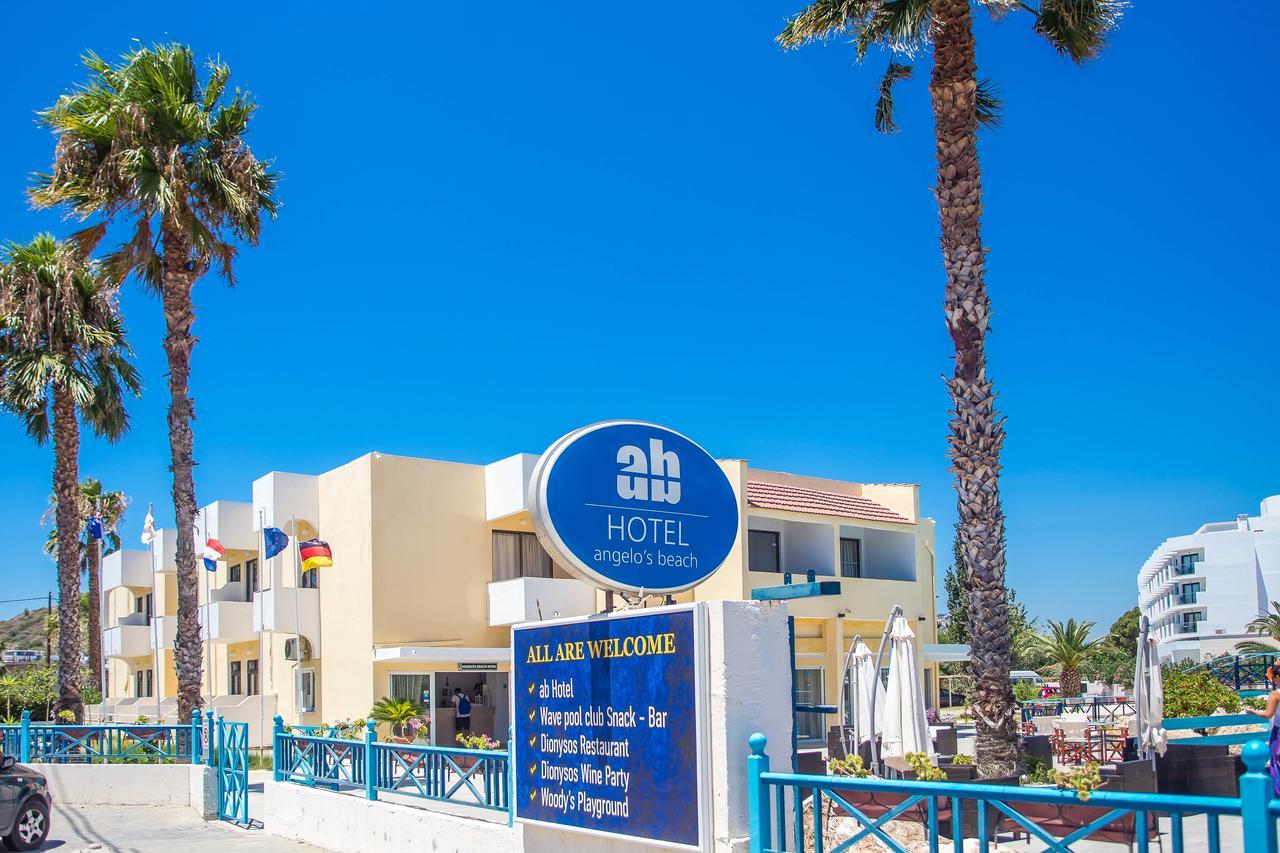 Angelos Beach Hotel Faliraki Zewnętrze zdjęcie